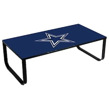 Coffee Table with Sports Team Logo